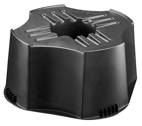 Black Water Butt Stand, Harcostar Barrel Base, Made in UK, Recycled Plastics, Strong & Sturdy