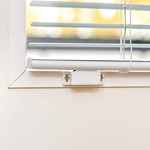 Qedt Cabinet Magnet Latch - Best For Cabinet Doors, Cupboards, Drawers And Shutters - Cabinet Magnetic Latch Easy Install - Magnetic Cabinet Catch Screws Included - Set Of 12(White) #TOP5