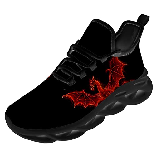 Ciadoon Tie Dye Road Running Shoes Men Women Walking Tennis Sneakers Breathable Shoes Gifts for Boy Girl