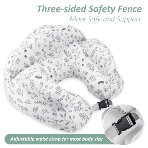 Chilling Home Nursing Pillow Adjustable, Pillow for Breast Feeding Bottle Feeding, Large Size More Support for Mom, Breastfeeding Essentials, Removable Cover