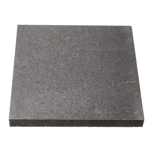 Placa de grafito 100x100x10mm: hoja panel de electrodo y molde pirolítico de carbono