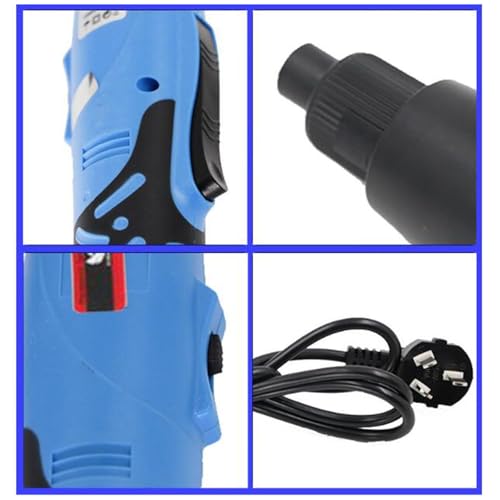 Tappatrice elettrica per bottiglie, strumento di tappatura a vite portatile con 6 teste di tappatura, velocità regolabile 800-1400 giri/min, coppia 2-25 Kgf.cm per tappi di bottiglia da 10-50 mm