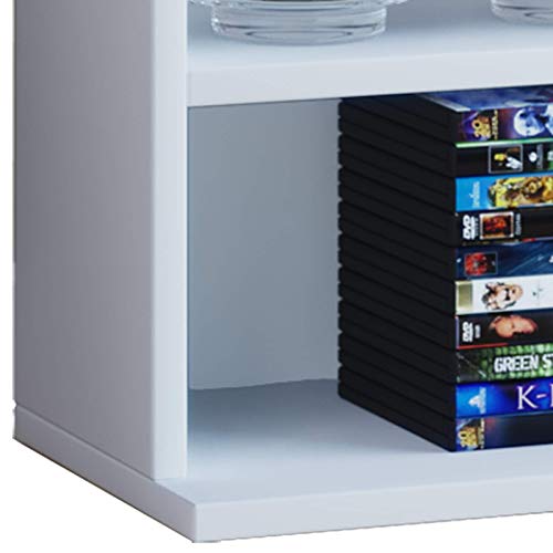 Bücherregal VCM Holz für CDs und DVDs – Standregal und Medienregal