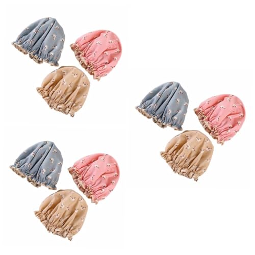 Bonnet de douche Healvian pour spa et maquillage au design licorne rose