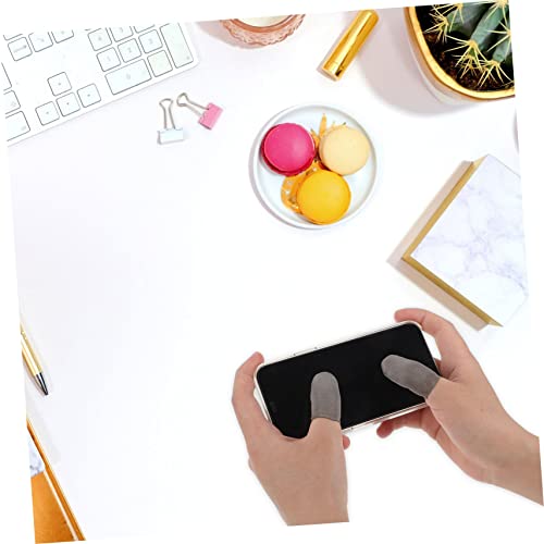 Sosoport 30 Peças Protetor De Dedo Luvas De Tela Sensível Ao Toque Protetor De Polegar Protetores De