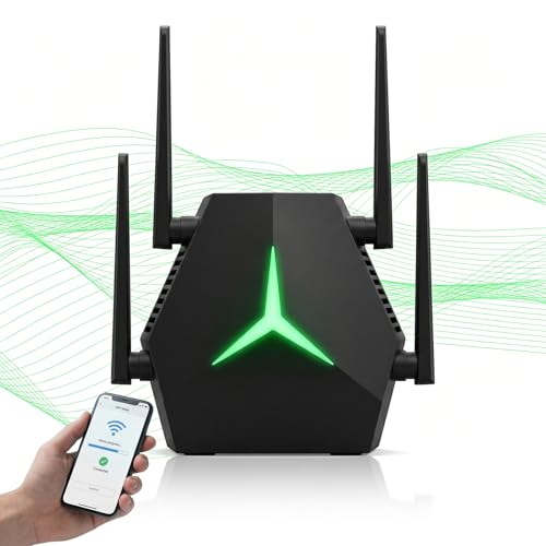Durable WiFi Range Extender, 1115㎡ Coverage & 100+ Devices Simultaneous