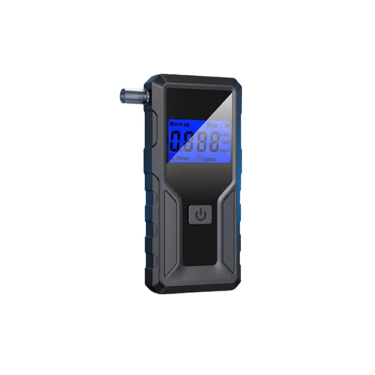 Przenośny alkomat, precyzyjny tester alkoholu z wyświetlaczem LCD