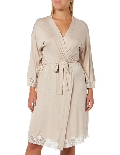 United Colors of Benetton Bata 3z123c278, Albornoz Mujer, Beige (Melange 729), L