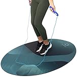 Jump Rope Mat | Absorbs Impact and Helps Prevent Injuries | Indoor & Outdoor Skipping Rope Mat | Includes Carrying Bag | Protects Floors and Equipment | Skipping Pad | Shock Absorbent Jump Surface