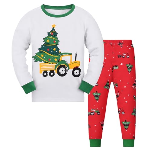 Gumyoss Weihnachten Schlafanzug Jungen Pyjama Mädchen Kinder...