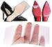 Sole Sticker Crystal Clear Sole Protector for Heels Shoe Bottom Slip Resistant Self-Stick Pads (4-Pack)