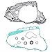 A-Premium Right Passenger Side Engine Clutch Crankcase Cover Compatible with Honda Sportrax 450 2004-2005, Replace 11330-HP1-670