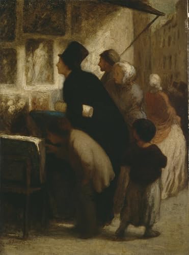 Impression sur toile Honoré Daumier 60x90cm pour habiller un grand mur vide