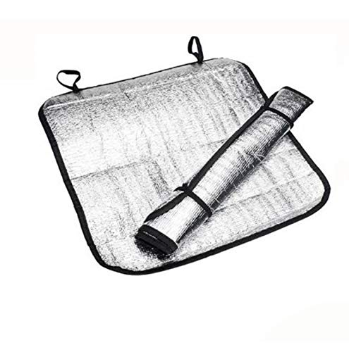 Preisvergleich Produktbild 2 x Thermo Sitzmatte Sitzunterlage Outdoor Alu Sitzkissen