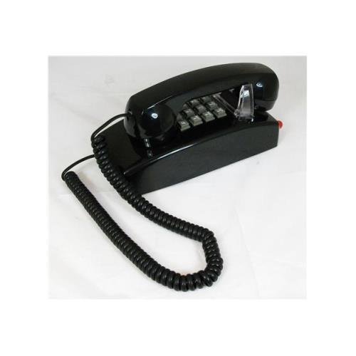Teléfono Cortelco ITT-2554-27MD-BK Negro de Pared miniatura 1