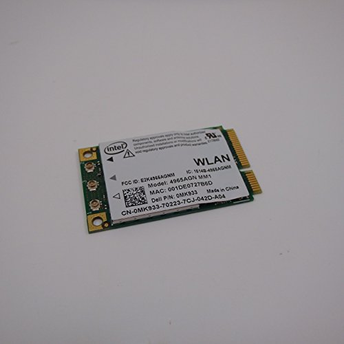 Genuine Dell XPS M1330 M1530 m1730 Latitude D620 D630 Inspiron E1705 1525 Intel MK933 4965AGN WIFI Link Dual Band PCI-E MIMO Laptop Notebook Card