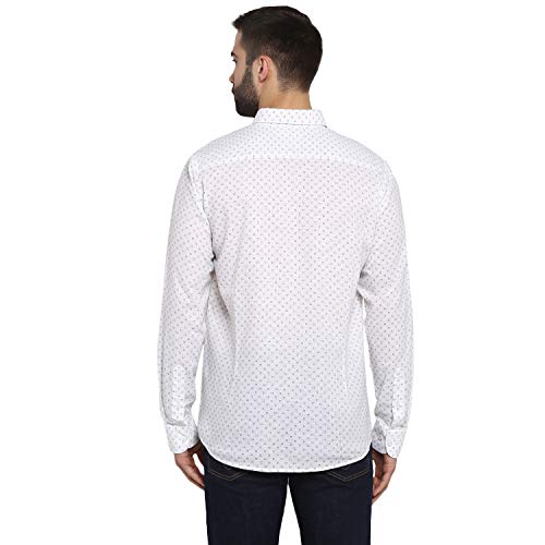 Image of Red Tape Men's Printed Regular Fit Casual Shirt