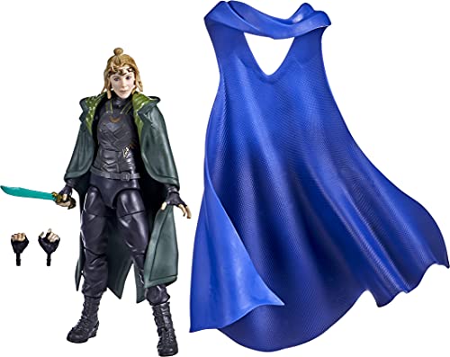 Marvel Legends Series 6-inch Scale Action Figure Toy Marvelâ€™s Sylvie, Premium Design, 1 Figure, 3 Accessories, and 1 Build-a-Figure Part