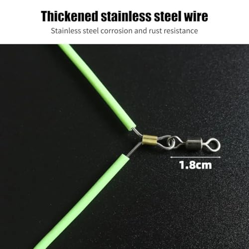 Conectores Luminosos para Pesca 10 Piezas Acero Inoxidable miniatura 4