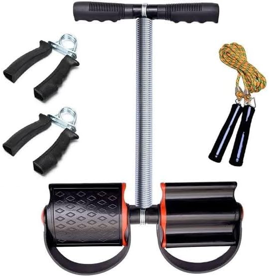 Exercise Bar Spring Set Amazon ADEGOSO Portable Pilates Bar Kit with Exercise Bands, Home Workout ...