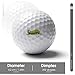 Cute Caterpillar Custom Golf Ball Soft Practice Golf Balls Performance Distance and Speed for Indoor Outdoor