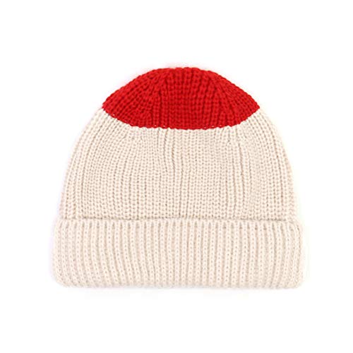Bonnet tricoté en coton pour femme le chapeau chaud de rue
