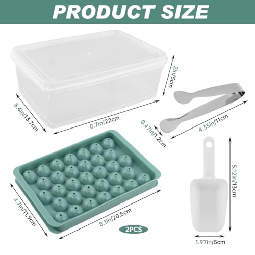 Bandejas para cubitos de hielo apilables con tapa y pinzas miniatura 2