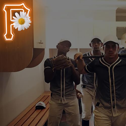 Image of Baseball Neon Sign for Wall Decor Baseball LED Light Up Sign Baseball Wall Decor Sports Neon Lights for Club Bedroom Man Cave Bar Sports Gifts for Men Teen Boys Fans,Size 13.8 * 10.1 inches(XD143)