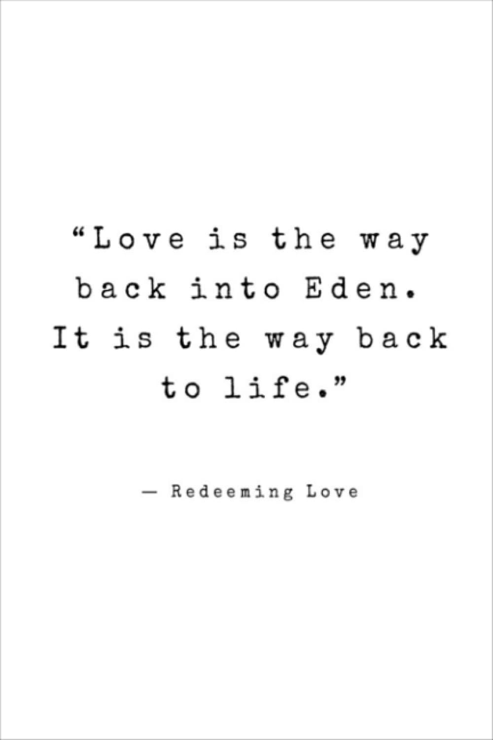 Independently published Rédeming Lov.e Notebook: Journal paperback , 6x9, 100 Pages | Best gift for christian movie lovers and fans (Composition Notebooks)