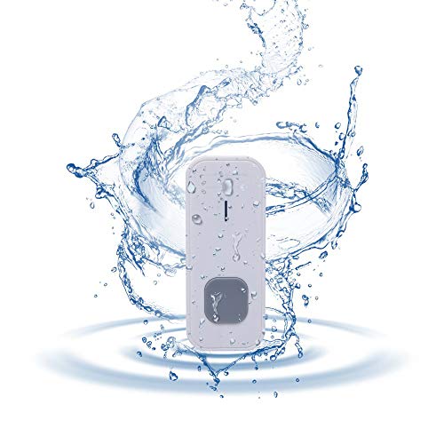 Wireless Caregiver Pager Call Button Personal Alert Panic Button For Home Elderly Patient Nurses Seniors Disabilities 2 Receivers & 2 Waterproof Emergency Alarm Button