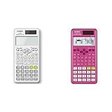 Casio fx-115ESPLUS2 2nd Edition Advanced Scientific Calculator and Casio fx-300ESPLS2 Pink Scientific Calculator Small Bundle