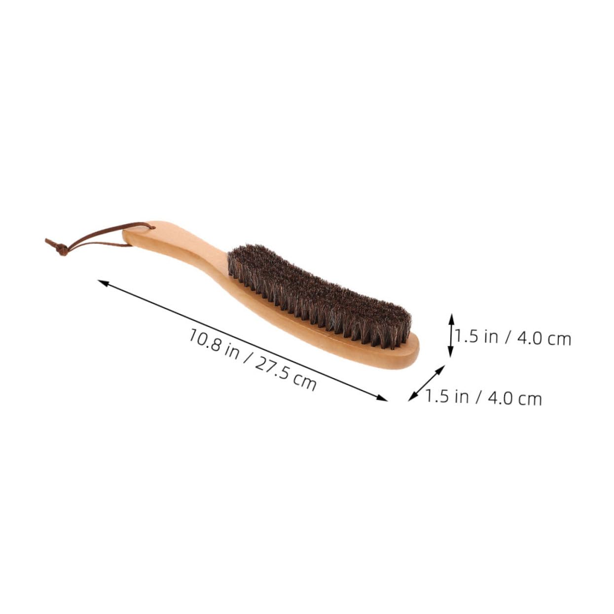 10 Cepillos De Crin De Caballo Con Mango, Cepillo Pequeño Para Polvo De Sombreros, Cepillo De Tela, Cepillo De Ropa Para El Hogar, Cepillo Para Zapatos, Cepillo Para Polvo De