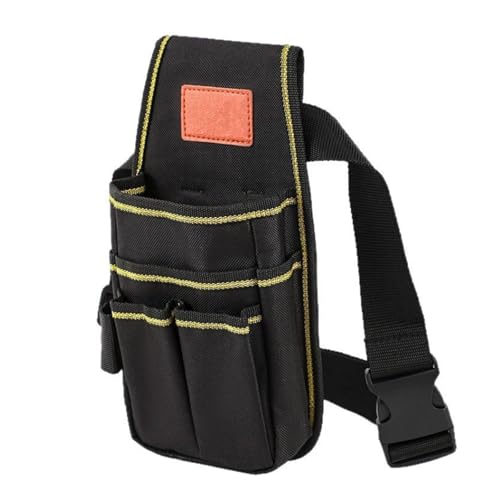 Gativs Werkzeugtaschen Taille Beutel, Werkzeugtasche mit Gürtel, Multi-Purpose Werkzeughalter Organizer, Oxford Tuch Gürteltasche, Werkzeug Tasche mit verstellbarem Hüftgurt, für Elektriker Techniker