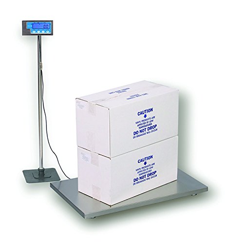 Brecknell Ps500-42S, Compact Lightweight Floor Scale, 500 Lb X 0.2 Lb, 22" X 42" #TOP1