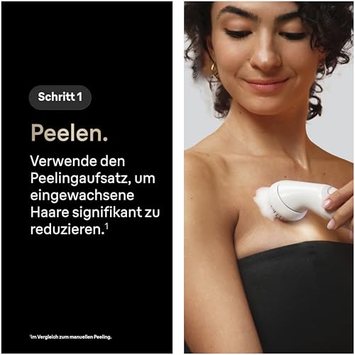 Braun Epilierer Damen Silk·épil 9 Flex SkinSpa, 9-681 3D, Wasserdicht, Gold – Ansicht 3