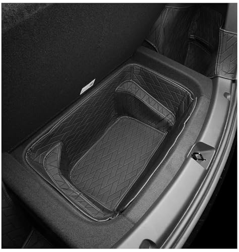 Tapis de coffre pour Tesla Model 3 Highland imperméable voyage famille cuir antidérapant - 5