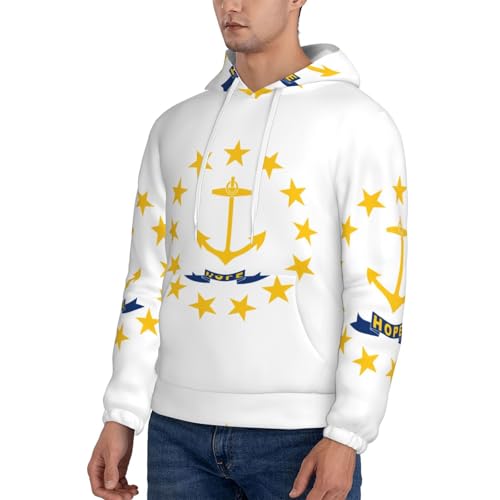 Pull à capuche Rhode Island chaud : idéal pour vos sorties outdoor