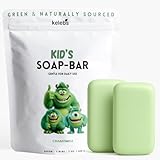 KELEBS Hypoallergenic Kids Soap Bar 2-Pack | Organic...