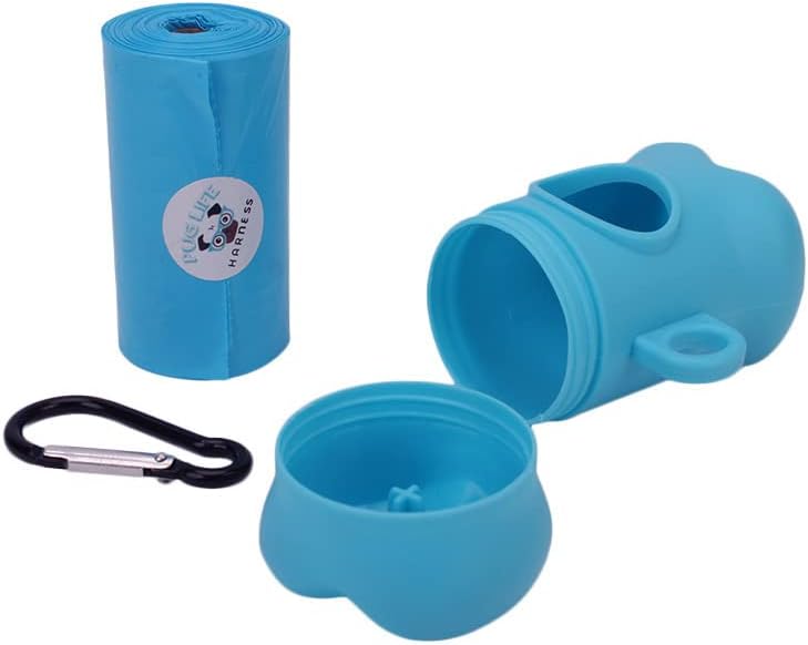 Miniatura 2 de Joyride Harness Paquete de 8 bolsas y dispensadores para perros, paquete de 8 bolsas perfumadas y clip en D incluidas, gruesas, duraderas, bolsas de