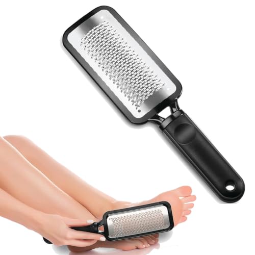 Temperia Leg, Heel & Foot Scrubber for Dead Skin - Very Sharp & Big (11 * 3 inch) - Pedicure & Feet Scrub Tools, Foot Scraper Cleaner & Filer, Callus 