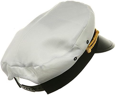 Miniatura 4 de Jacobson Hat Company gorra de capitán de yate para niños S Blanco