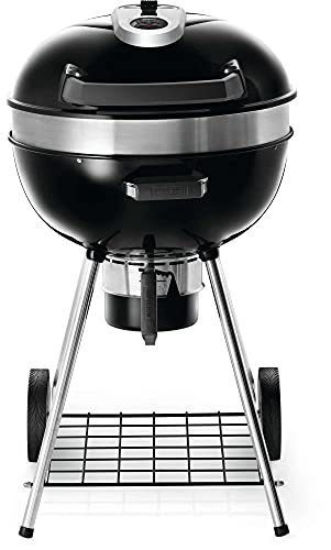Napoleon Barbacoa de carbón vegetal PRO22K-LEG-2, 57 cm, color negro