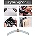 eMagTech 30pcs 86 Type Dark Box Maintenance Support Rod Switch Socket Screw Hook Wall Mount Switch Cassette Repairman Support Rod for Wall Outlet Switch with 30 Screws
