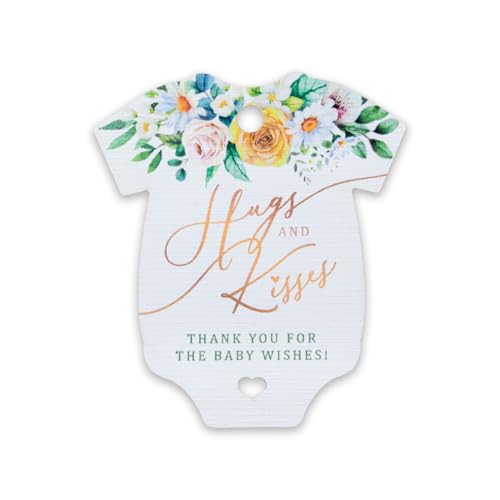 Pyjamas bébé floral blanc pour créer des animations créatives lors d'une baby shower