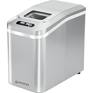 Guzzanti GZ-121 eiswürfelmaschine, 1.1 voor heren, Silver