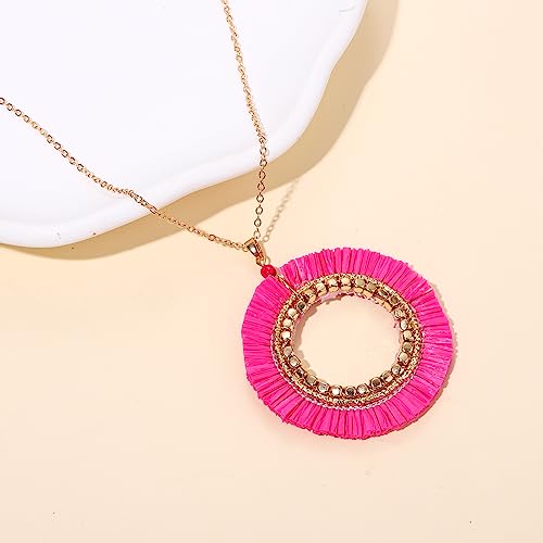 FAERLIIRY Long Tassel Pendant Y Necklace Hollow out Layered Rhombus Leaf Drop Necklace Lariat Chain Jewelry for Women2