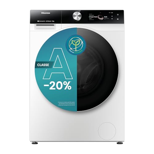 Hisense WF7S1247BW Lavatrice a Carica Frontale 12 Kg, Classe...