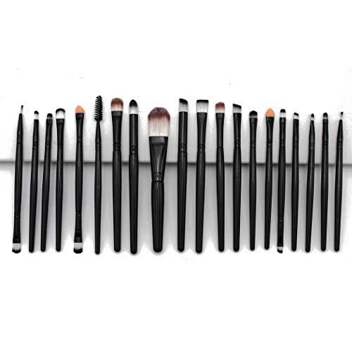 Hello22 Makeup Brushes Set, 20Pcs Premium Professional Cosmetic Brushes Set, Foundation Brush Eyeshadow Brushes Lip Brush Makeup Brushes Kit