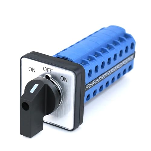 Commutateur rotatif de came pour changer de source électrique triphasée 20A 660V