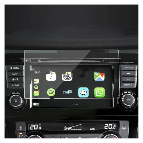 Film protection navigation GPS verre trempé anti-rayures Nissan Qashqai